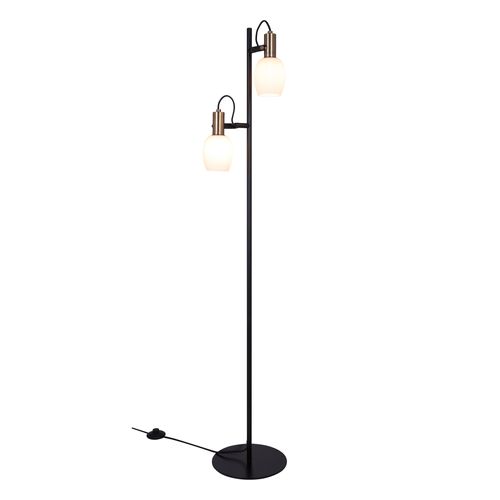 Lampadaire Arild  Métal Noir, H.140 - Ip20 - E14 / Intérieur