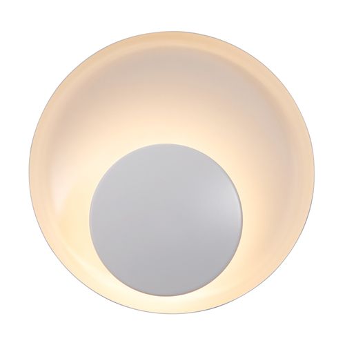 Applique Murale Marsi Métal Blanc, H.21 - Ip20 - LED Module / Intérieur