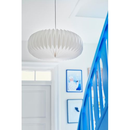 Abat-jour Luminaire Belloy 45 Papier Blanc H. 18  -intérieur
