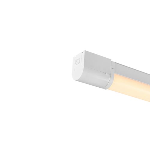 Applique Murale Malaika 68 Aluminium Blanc, H.7 - Ip44 - LED Module / Intérieur