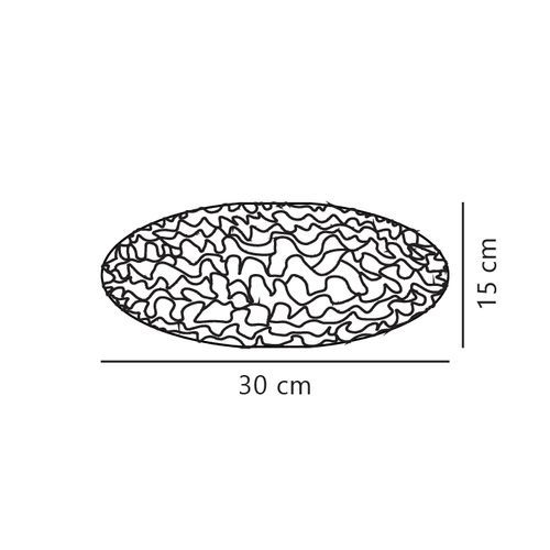 Abat-jour Villo 30 Papier Blanc, H.15  / Intérieur