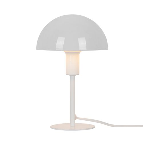 Lampe à Poser Ellen Mini Métal Blanc, H.25 - Ip20 - E14 / Intérieur