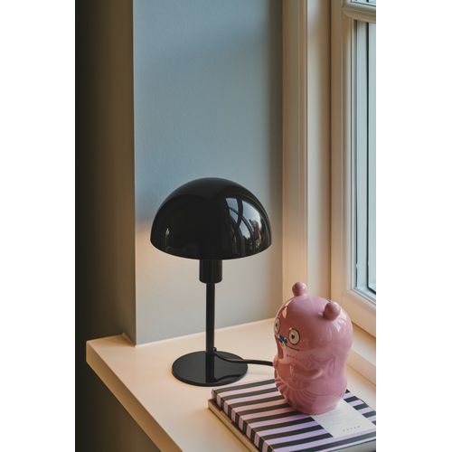 Lampe à Poser Ellen Mini Métal Noir, H.25 - Ip20 - E14 / Intérieur