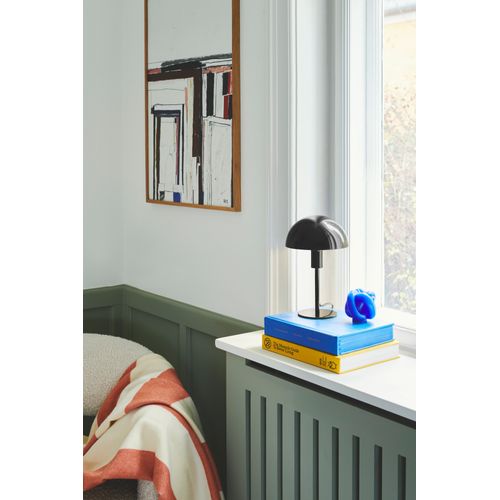 Lampe à Poser Ellen Mini Métal Noir, H.25 - Ip20 - E14 / Intérieur