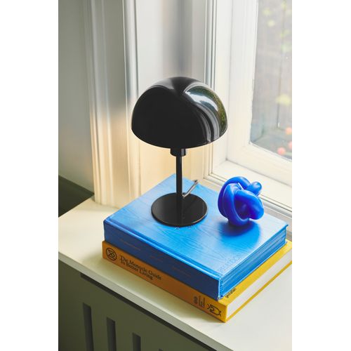 Lampe à Poser Ellen Mini Métal Noir, H.25 - Ip20 - E14 / Intérieur