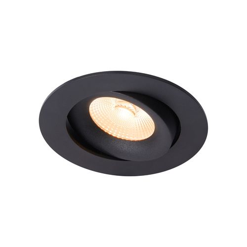 Spot Encastré Aliki Aluminium Noir, H.4.5 - Ip44 - LED Module / Intérieur