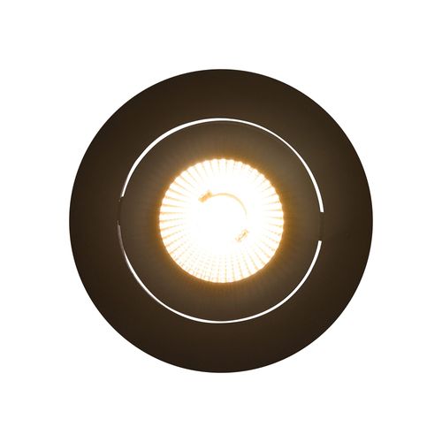 Spot Encastré Aliki Aluminium Noir, H.4.5 - Ip44 - LED Module / Intérieur