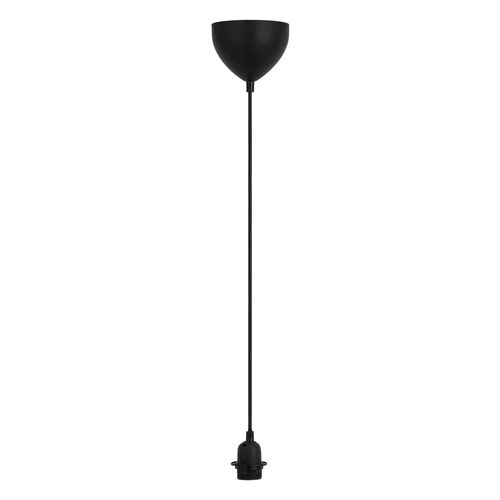 Suspension Luminaire Basic  Matière Plastique Noir H. 7,5 Ip20 -intérieur