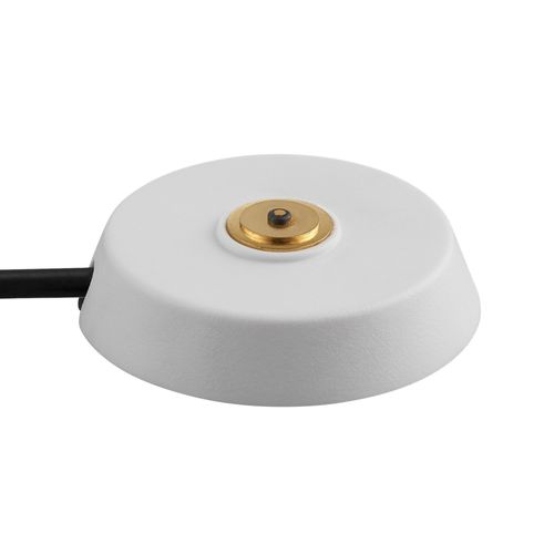 Luminaire Nomade Ellen Aluminium Blanc, H.25 - Ip44 - LED Module / Extérieur
