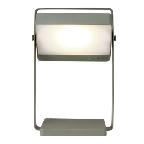 Luminaire Nomade Solaire Saulio Solar Aluminium Vert Olive, H.23.6 - Ip44 - LED Module / Extérieur