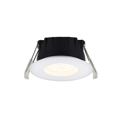 Spot Encastré Luminaire Rosalee Aluminium Blanc H. 4,2 Ip65ip20 -intérieur