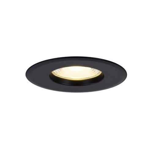 Spot Encastré Luminaire Rosalee Aluminium Noir H. 4,2 Ip65ip20 -intérieur