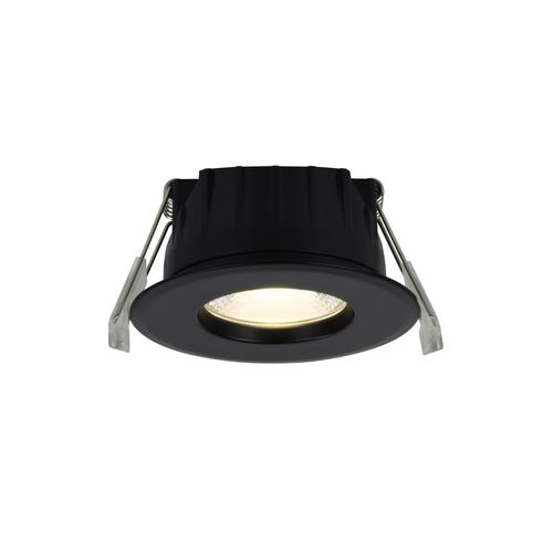 Spot Encastré Luminaire Rosalee Aluminium Noir H. 4,2 Ip65ip20 -intérieur