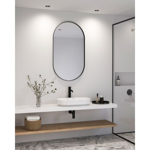 Spot Encastré Luminaire Rosalee Aluminium Noir H. 4,2 Ip65ip20 -intérieur