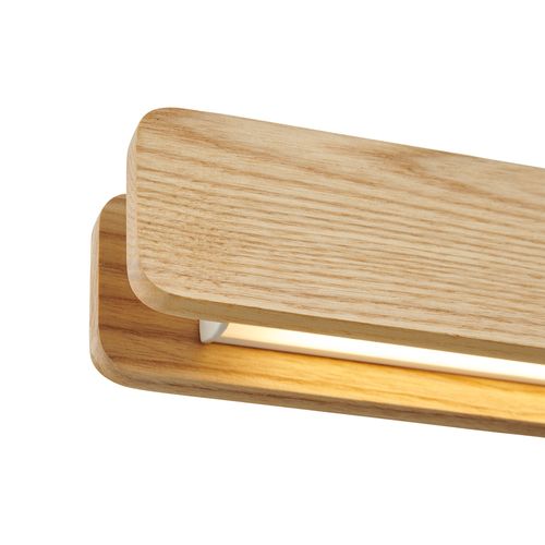 Suspension Ilgas  Bois Nature (marron), H.4.4 - Ip20 - LED Module / Intérieur