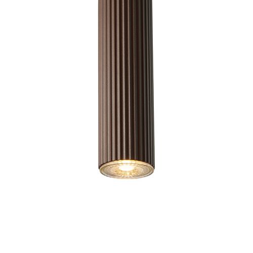 Suspension Vico Métal Marron Metallise, H.40 - Ip20 - Gu10 / Intérieur