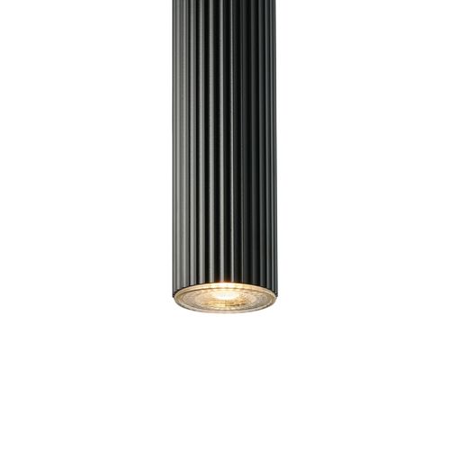 Suspension Vico 4-rail Métal Noir, H.40 - Ip20 - Gu10 / Intérieur