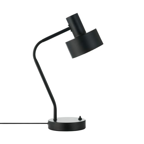 Lampe à Poser Matis Métal Noir, H.46 - Ip20 - E27 / Intérieur