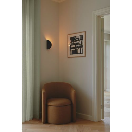 Applique Murale Model 2110  Métal Noir, H.10 - Ip20 - E14 / Intérieur