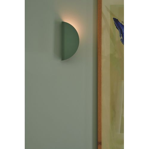 Applique Murale Model 2110 Métal Vert, H.10 - Ip20 - E14 / Intérieur