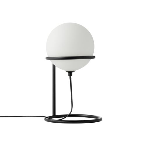 Lampe à Poser Wilson Verrerie Noir, H.30.8 - Ip20 - G9 / Intérieur