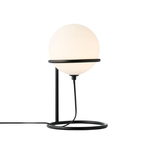 Lampe à Poser Wilson Verrerie Noir, H.30.8 - Ip20 - G9 / Intérieur