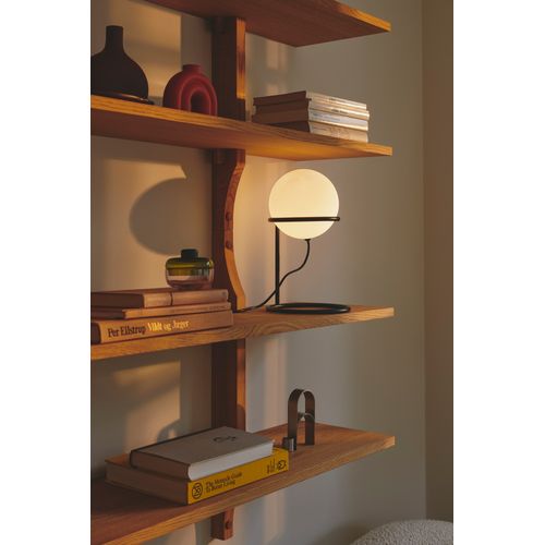 Lampe à Poser Wilson Verrerie Noir, H.30.8 - Ip20 - G9 / Intérieur