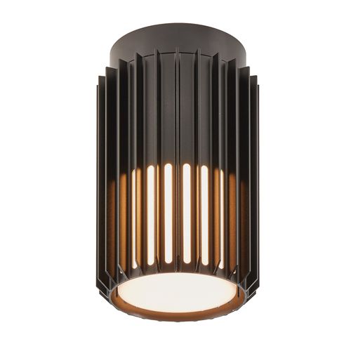 Plafonnier Luminaire Aludra  Aluminium Seaside Noir H. 18,8 Ip54 -extérieur