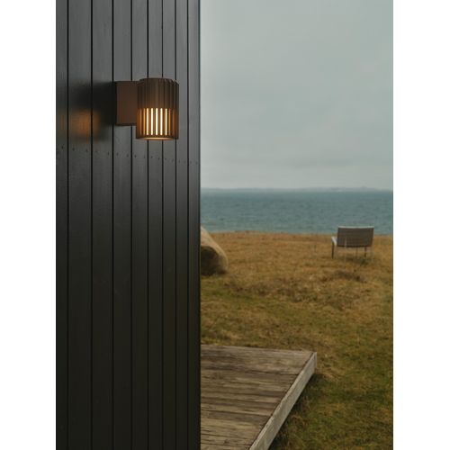 Applique Murale Luminaire Aludra  Aluminium Seaside Marron H. 16,8 Ip54 -extérieur