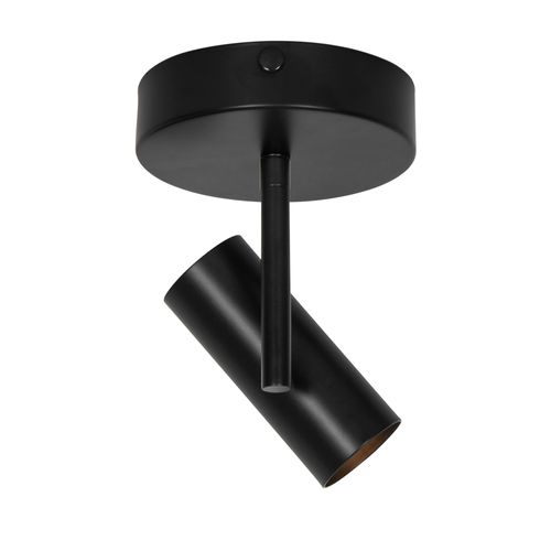 Plafonnier Jerome  Métal Noir, H.19,5  Ip20  Gu10 /  Intérieur