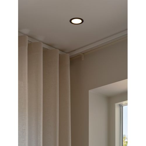 Spot Encastré Olea 3-kit Matière Plastique Noir, H.3 Ip65 LEDmodule / Intérieur