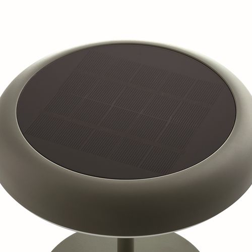 Luminaire Nomade Elmer Solar Matière Plastique Vert, H.17  Ip44  Solarled /  Extérieur