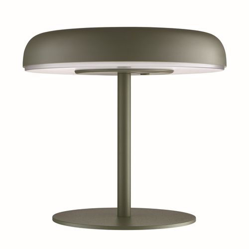 Luminaire Nomade Elmer Solar Matière Plastique Vert, H.17  Ip44  Solarled /  Extérieur