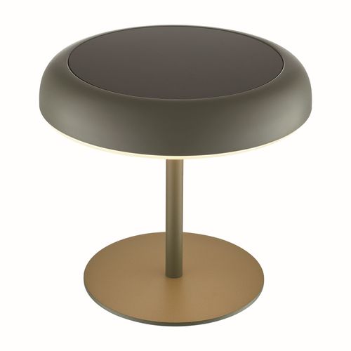 Luminaire Nomade Elmer Solar Matière Plastique Vert, H.17  Ip44  Solarled /  Extérieur