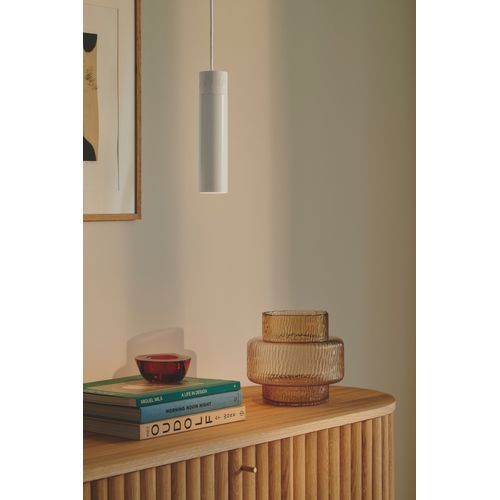 Suspension Luminaire Tilo  Métal Blanc H. 24,6 Ip20 -intérieur