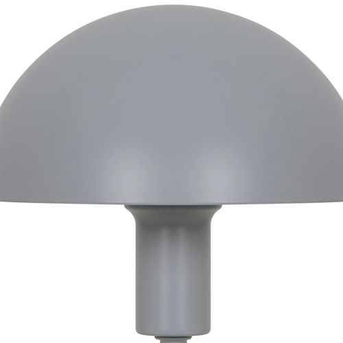 Lampe à Poser Ellen Mini Métal Gris, H.25 Ip20 E14 / Intérieur
