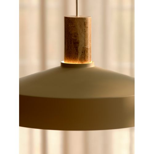 Suspension Elvas  Métal Beige, H.13  Ip20  E27 /  Intérieur