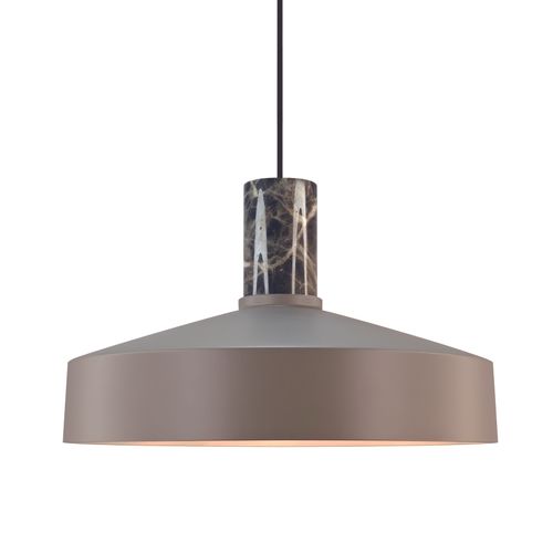 Suspension Elvas  Métal Marron Clair, H.13  Ip20  E27 /  Intérieur