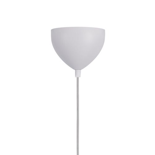 Suspension Dorina 45 Métal Blanc, H.21,6 Ip20 E27 / Intérieur