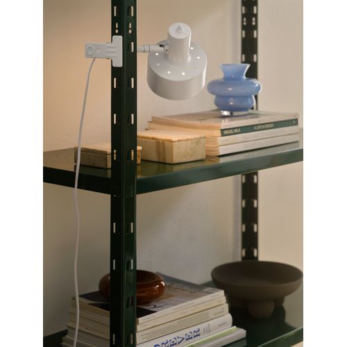 Luminaire à Pince Matis  Métal Blanc, H.16  Ip20  E27 /  Intérieur