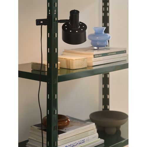 Luminaire à Pince Matis Métal Noir, H.16 Ip20 E27 / Intérieur