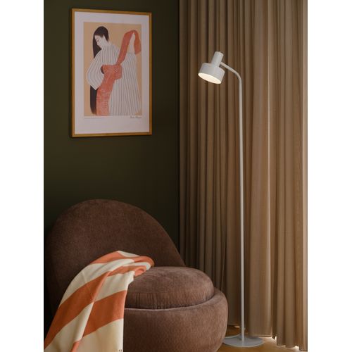 Lampadaire Matis  Métal Blanc, H.160  Ip20  E27 /  Intérieur