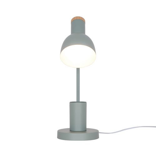 Lampe à Poser Devone Métal Vert Poussiéreux, H.43,5 Ip20 E27 / Intérieur