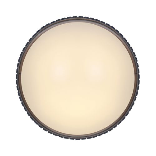 Plafonnier Corato 50 Matière Plastique Gris, H.11  Ip20  E14 /  Intérieur