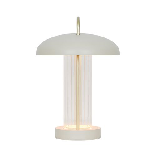 Luminaire Nomade Mirano Portable Métal Beige, H.29 Ip20 LEDmodule / Intérieur