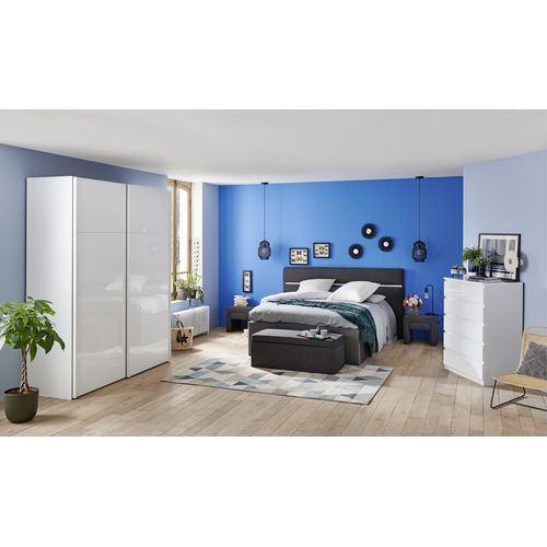 Caisson 3 tiroirs on option ELEGANCE blanc