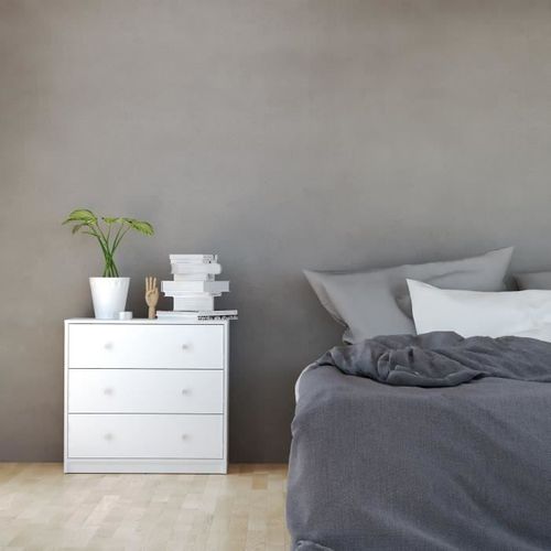 Finlandek Commode De Chambre Tyylikäs - Style Contemporain - Décor Blanc - L 72 Cm