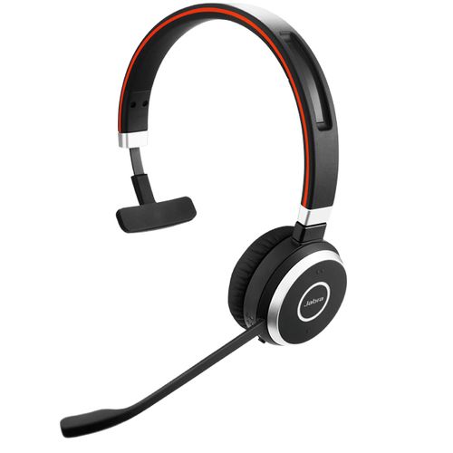 Casque Micro Bluetooth Evolve 65 Uc Mono Noir
