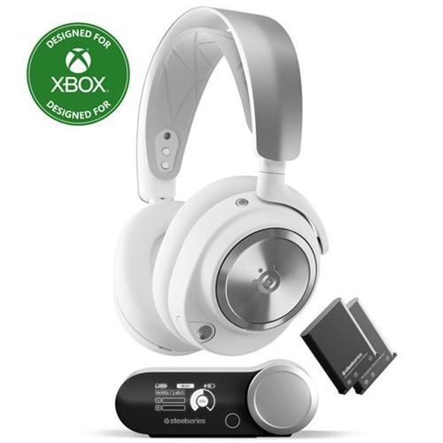 Casque Gaming Sans Fil - Steelseries - Arctis Nova Pro X - Blanc