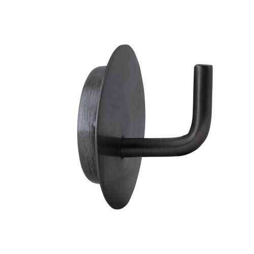 Crochet Métal Text Noir